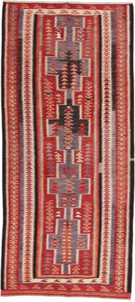 Perzisch tapijt Kilim Fars Antiek 286x129 286x129, Perzisch tapijt Handgeweven