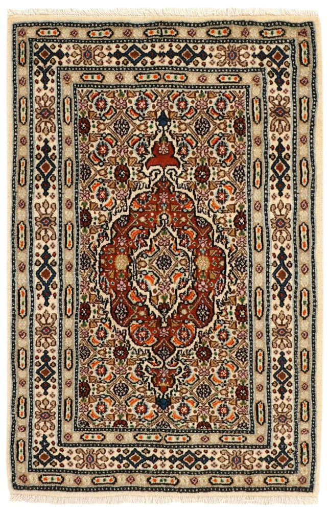 Alfombra persa Moud Mahi 89x61 89x61, Alfombra persa Anudado a mano