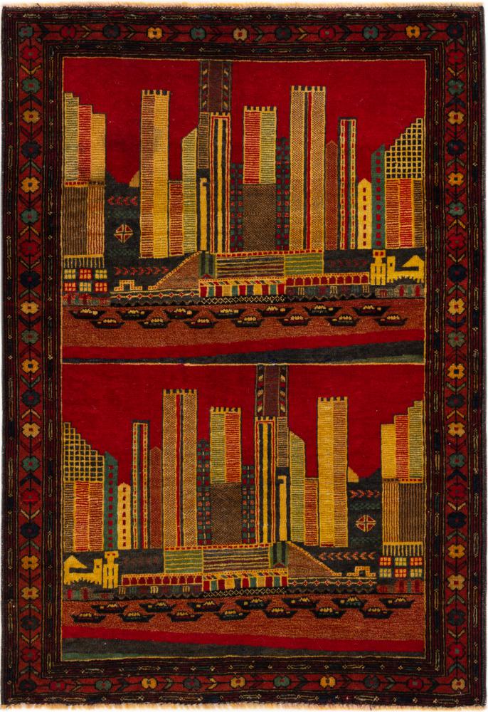 Pakistani rug Baluch 130x90 130x90, Persian Rug Knotted by hand