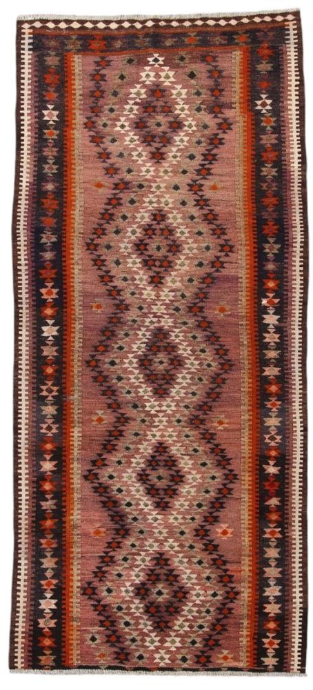 Persisk teppe Kelim Fars Antikke 311x139 311x139, Persisk teppe Handwoven 