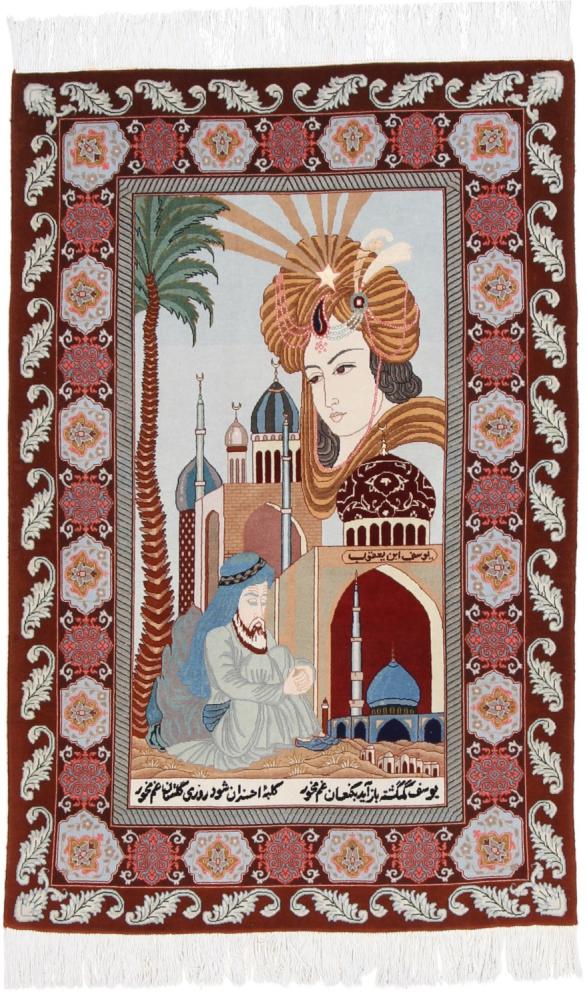 Persisk tæppe Tabriz 50Raj 151x101 151x101, Persisk tæppe Knyttet i hånden