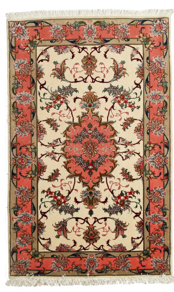 Tapete persa Tabriz 50Raj 4'1"x2'6" 4'1"x2'6", Tapete persa Atado à mão