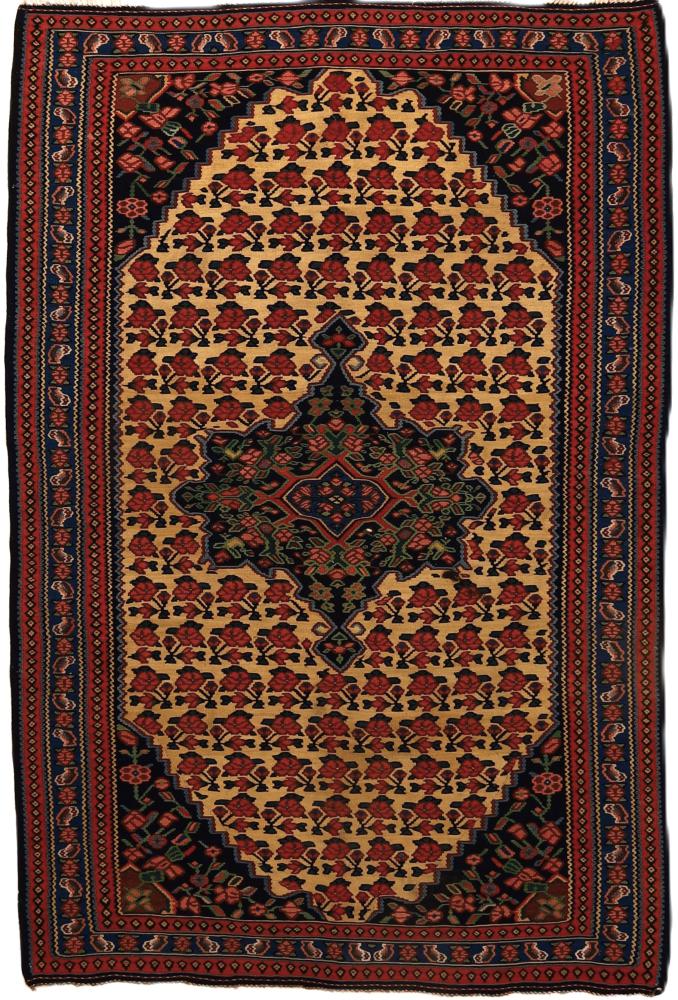 Persian Rug Kilim Fars 204x138 204x138, Persian Rug Woven by hand