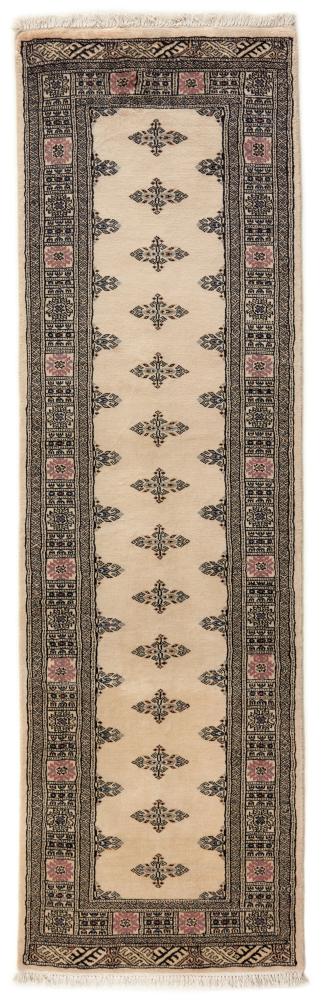 Pakistanischer Teppich Pakistan Buchara 2ply 251x74 251x74, Perserteppich Handgeknüpft