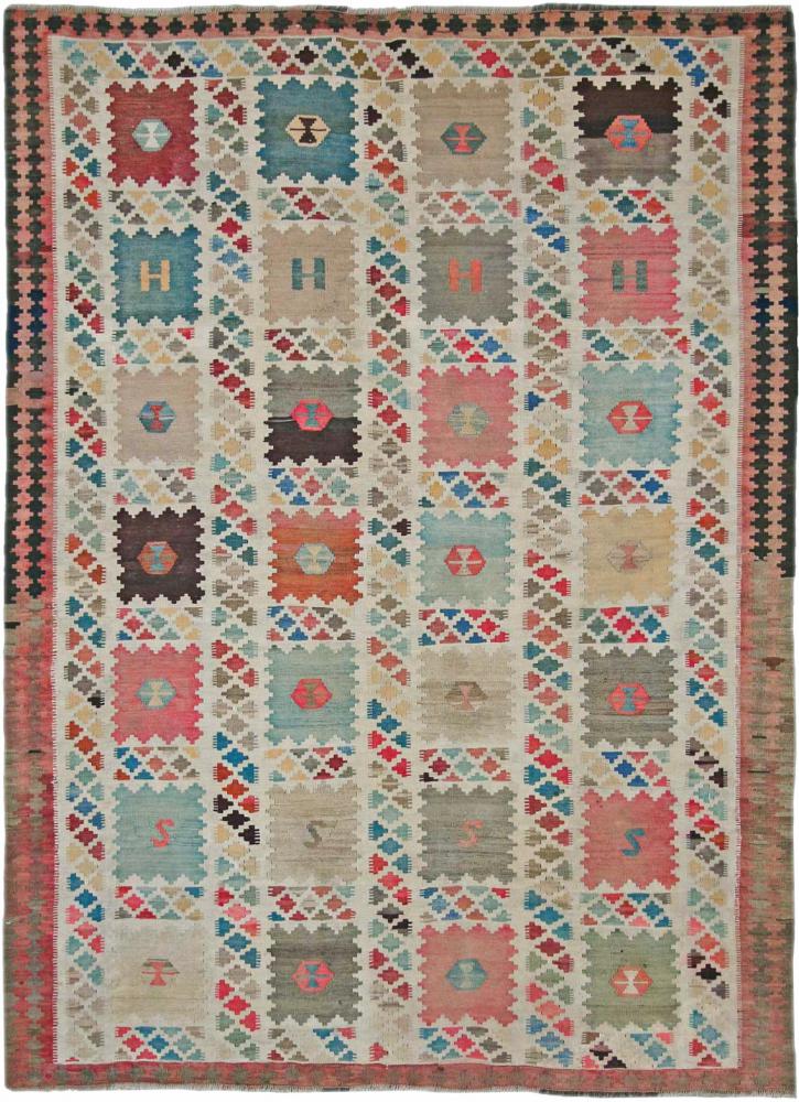 Persian Rug Kilim Fars 227x169 227x169, Persian Rug Woven by hand