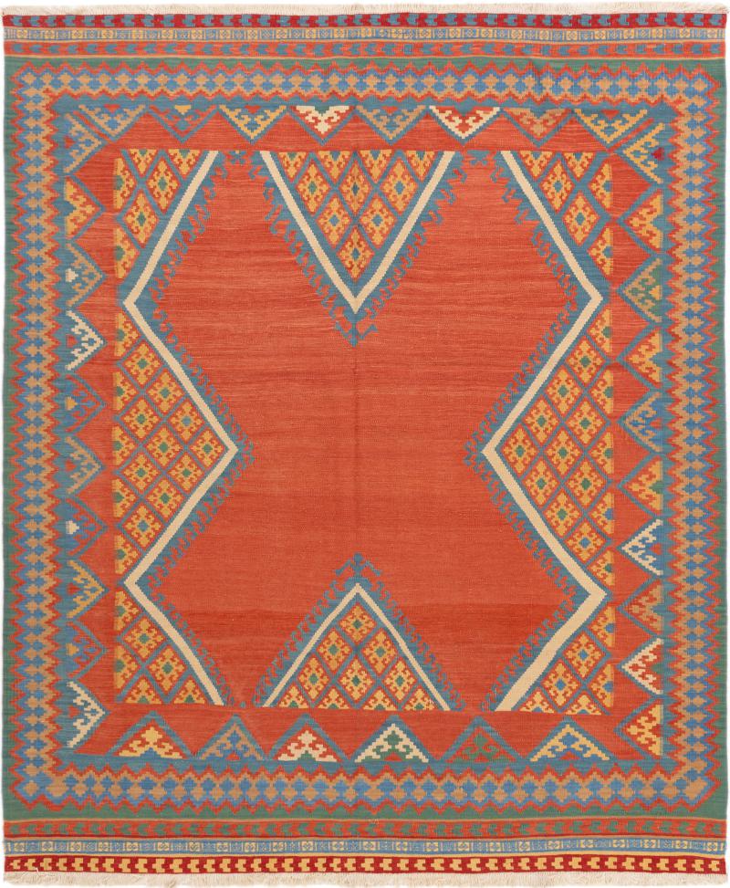 Covor persan Chilim Fars 246x206 246x206, Covor persan Lucrate de mână