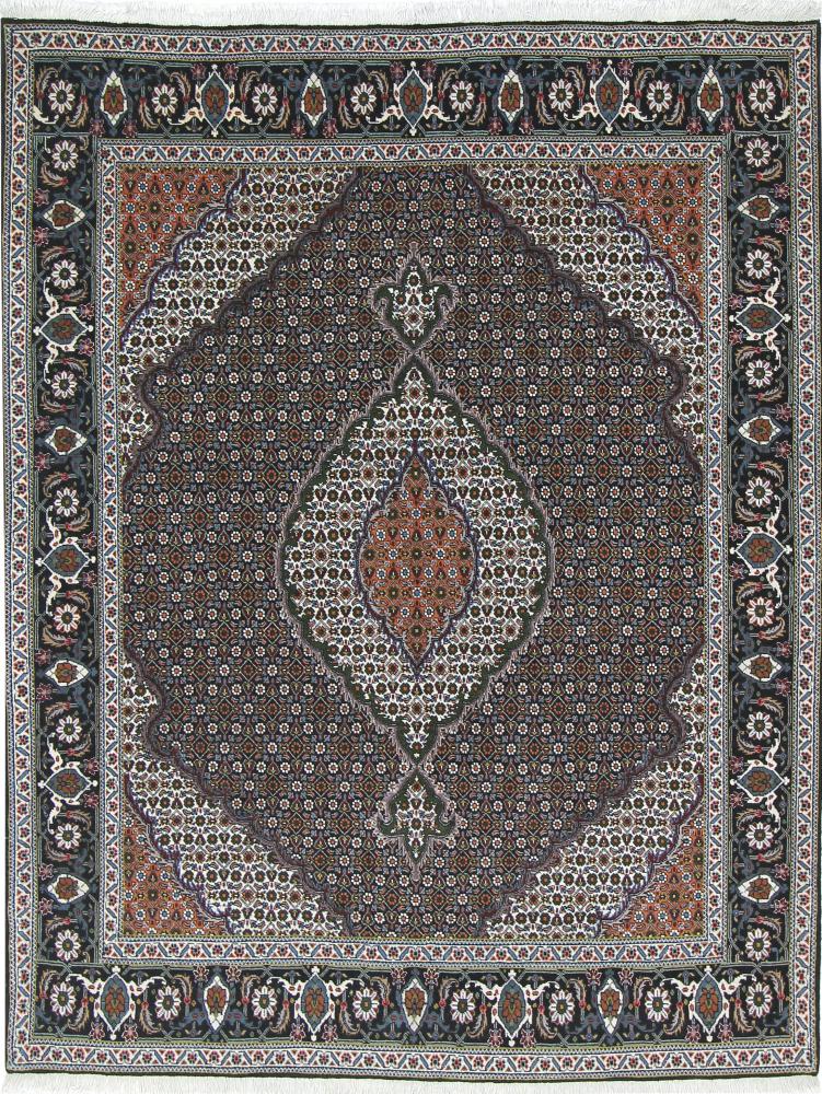Persian Rug Tabriz 6'7"x5'1" 6'7"x5'1", Persian Rug Knotted by hand