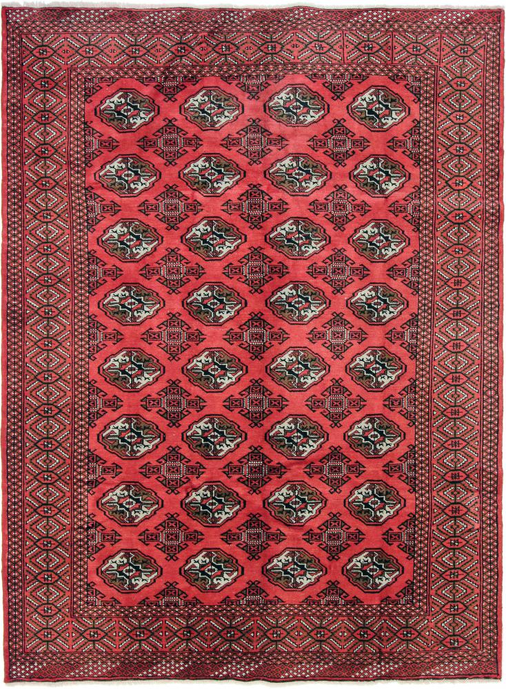 Tapete persa Turcomano 272x208 272x208, Tapete persa Atado à mão