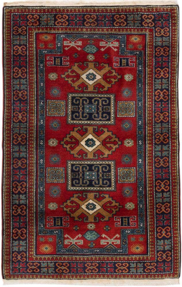 Afghansk tæppe Kazzak 210x135 210x135, Persisk tæppe Knyttet i hånden