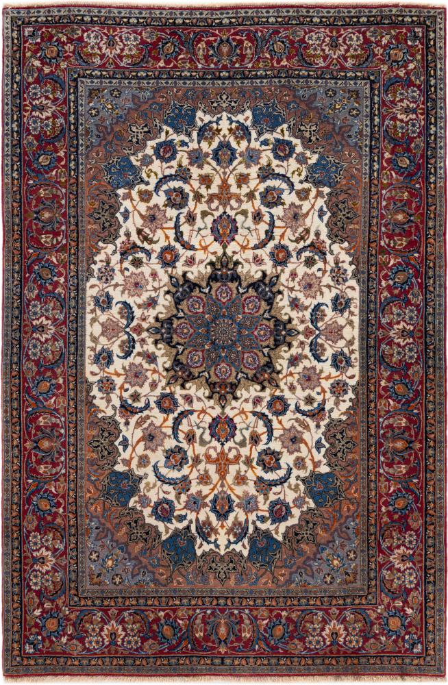 Περσικό χαλί Ισφαχάν μετάξιnkette 165x110 165x110, Περσικό χαλί Χειροποίητο με κόμπους