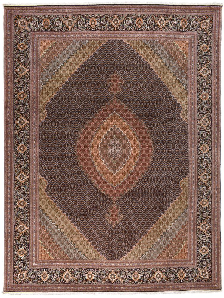 Tapete persa Tabriz 50Raj 388x298 388x298, Tapete persa Atado à mão