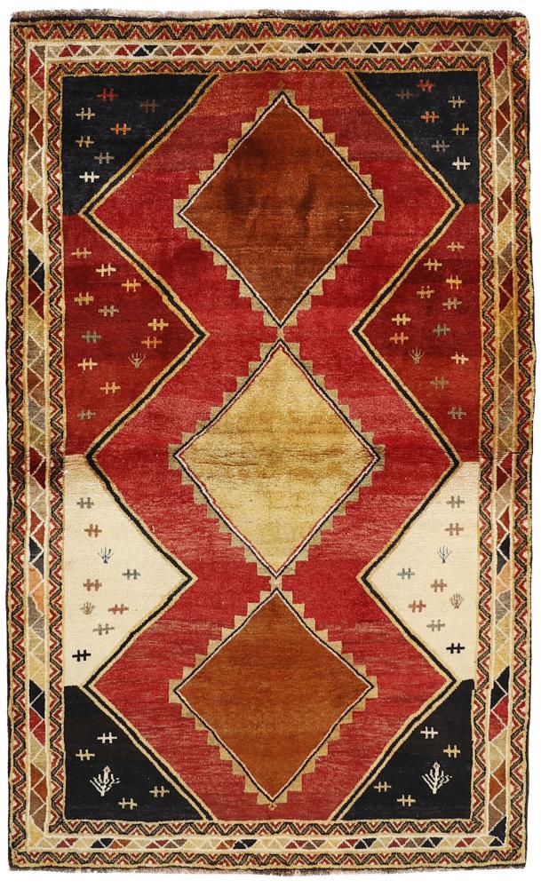 Persian Rug Ghashghai 205x124 205x124, Persian Rug Knotted by hand