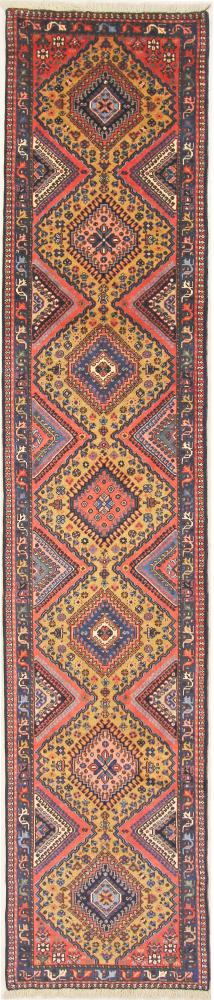 Persian Rug Yalameh 291x59 291x59, Persian Rug Knotted by hand