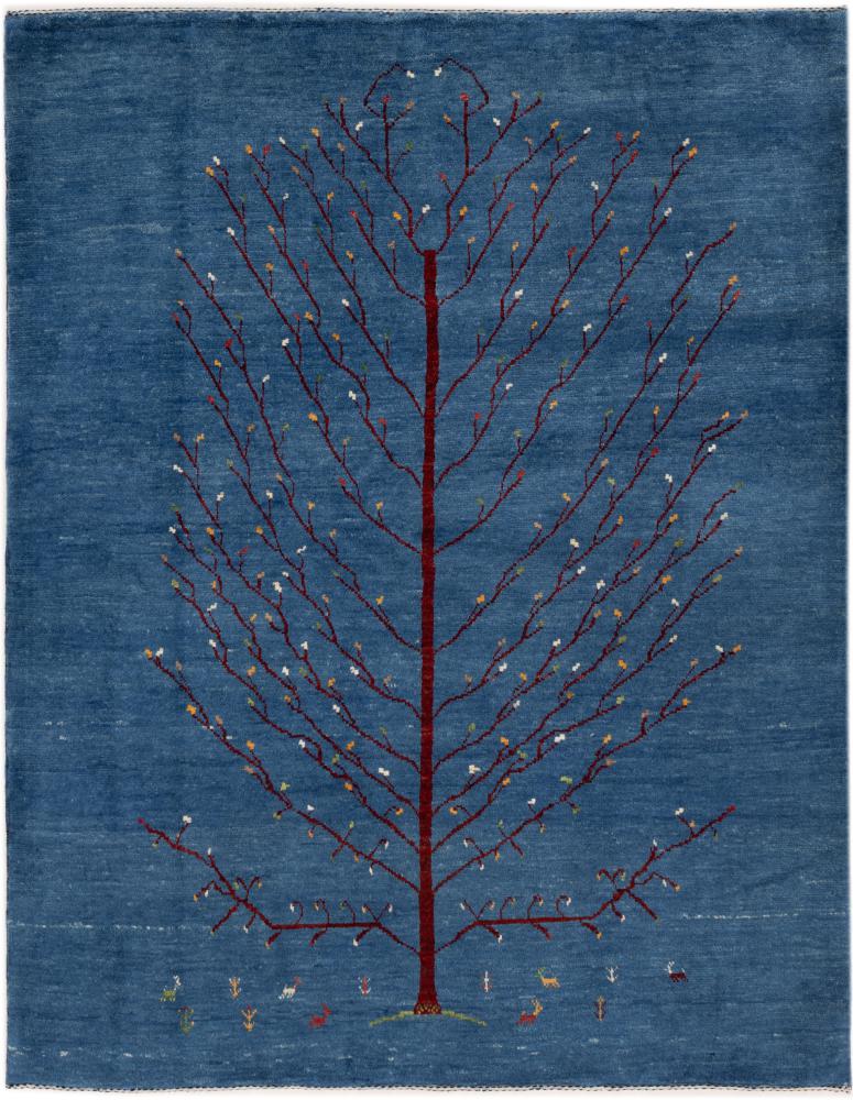 Persisk tæppe Persisk Gabbeh Kashkuli Banafsheh 190x149 190x149, Persisk tæppe Knyttet i hånden