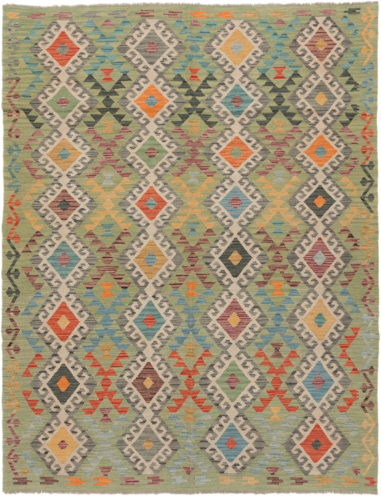 Tapete afegão Kilim Afegão 235x185 235x185, Tapete persa Tecido à mão