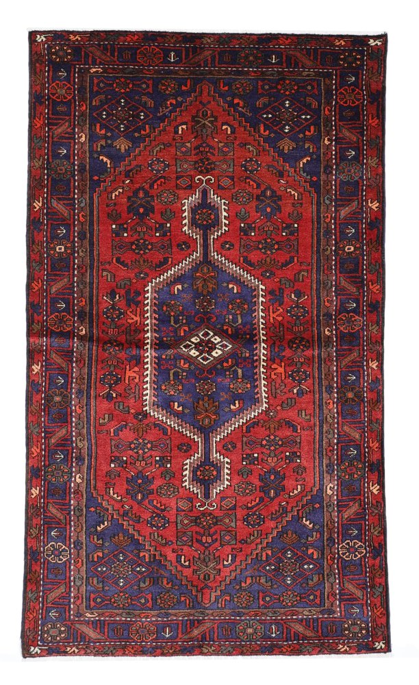 Tappeto persiano Khamseh 234x134 234x134, Tappeto persiano Annodato a mano