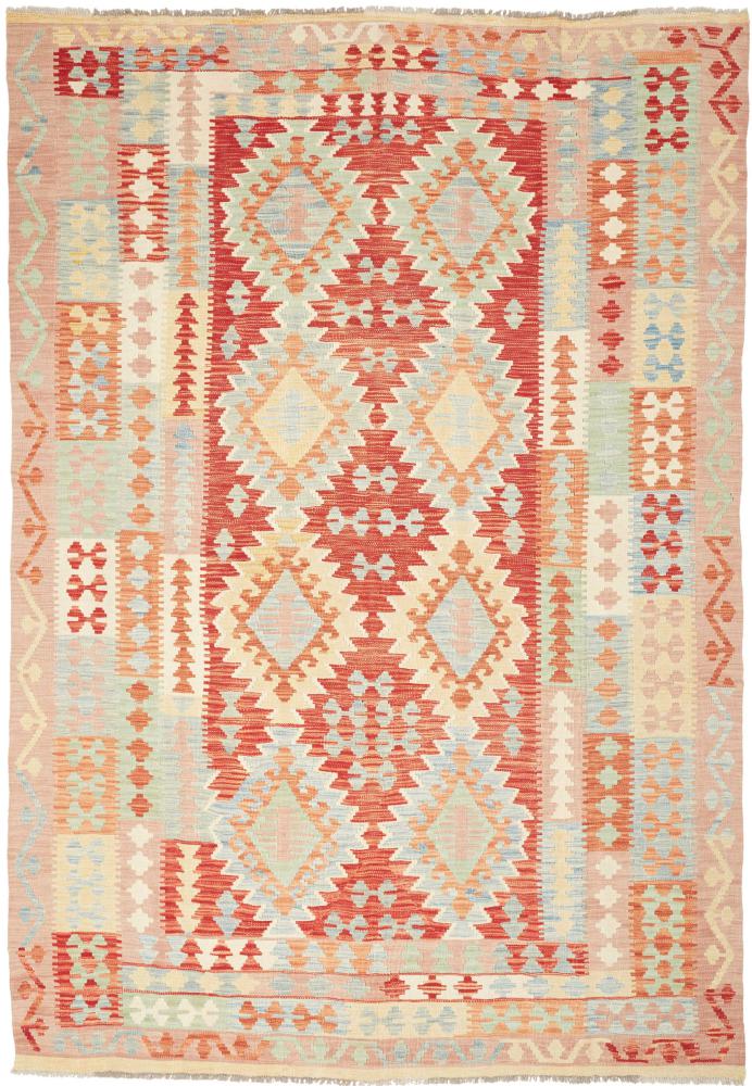 Afghansk teppe Kelim Afghan 8'3"x5'8" 8'3"x5'8", Persisk teppe Handwoven 
