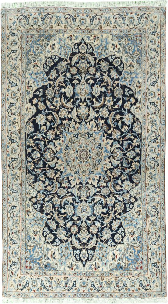 Tappeto persiano Nain 9La 219x124 219x124, Tappeto persiano Annodato a mano
