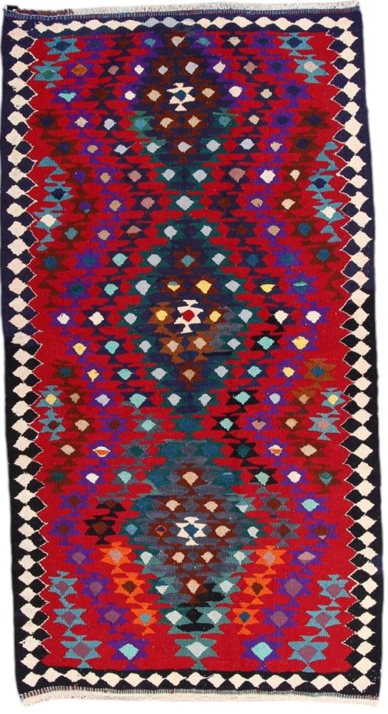 Persian Rug Kilim Fars 226x121 226x121, Persian Rug Woven by hand