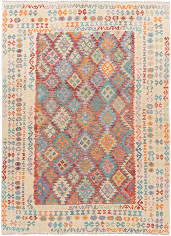 Tapete afegão Kilim Afegão 342x255 342x255, Tapete persa Tecido à mão