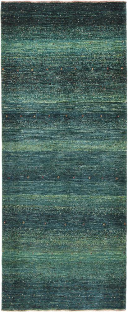 Tapis persan Persan Gabbeh Loribaft Atash 224x91 224x91, Tapis persan Noué à la main