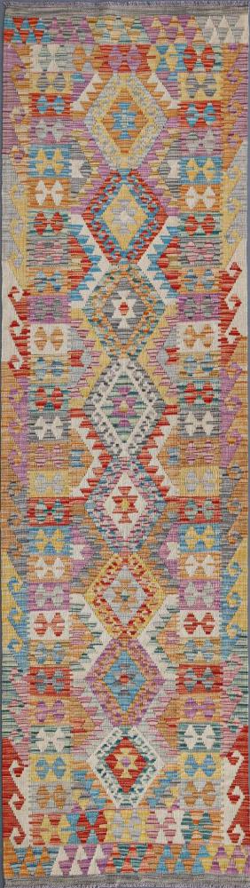 Tapete afegão Kilim Afegão 301x84 301x84, Tapete persa Tecido à mão