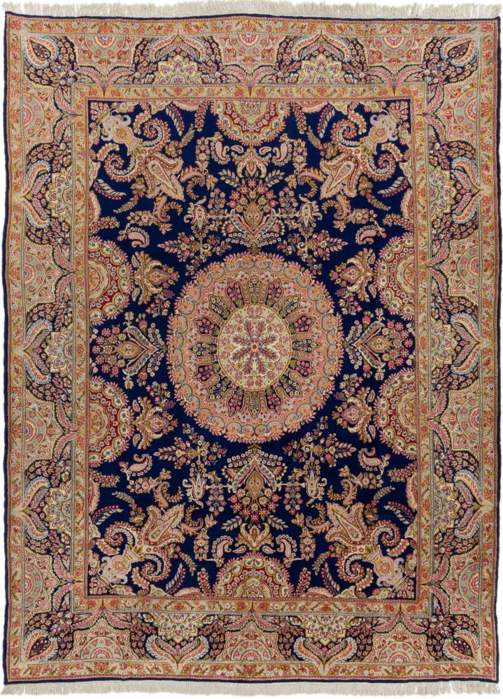 Persisk tæppe Kerman 411x304 411x304, Persisk tæppe Knyttet i hånden