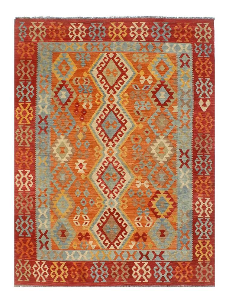 Afghan rug Kilim Afghan 9'5"x6'8" 9'5"x6'8", Persian Rug Woven by hand