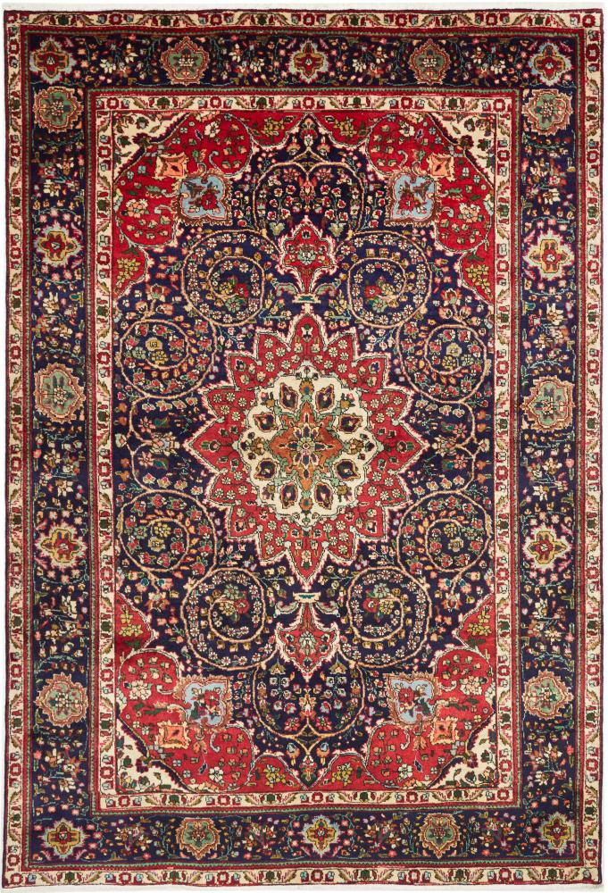 Persian Rug Tabriz 299x204 299x204, Persian Rug Knotted by hand
