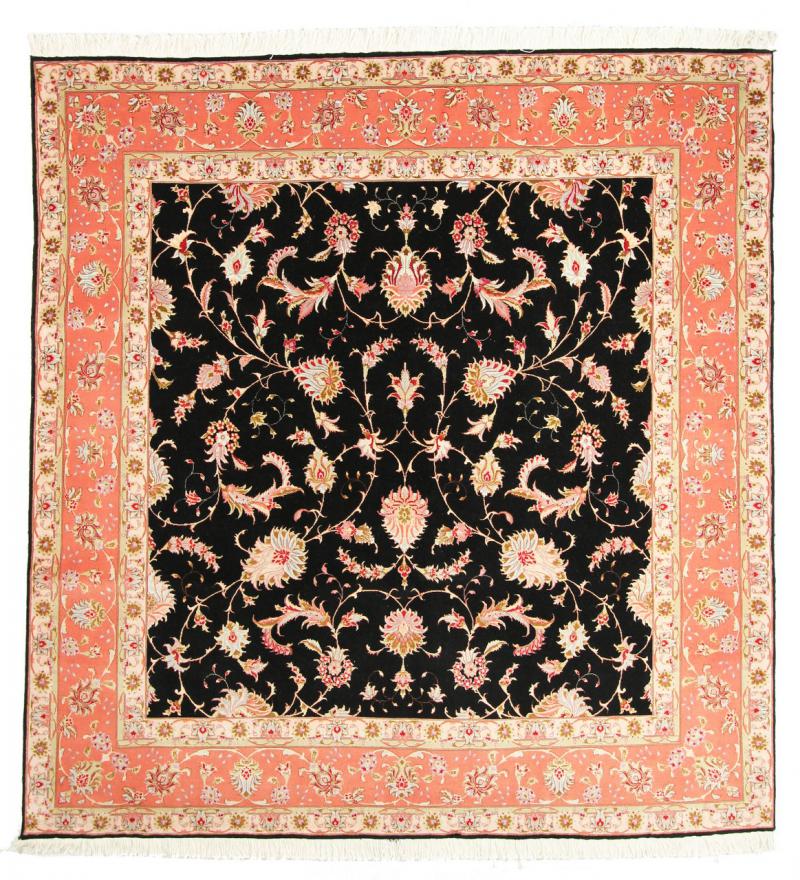 Tappeto persiano Tabriz 50Raj 201x197 201x197, Tappeto persiano Annodato a mano