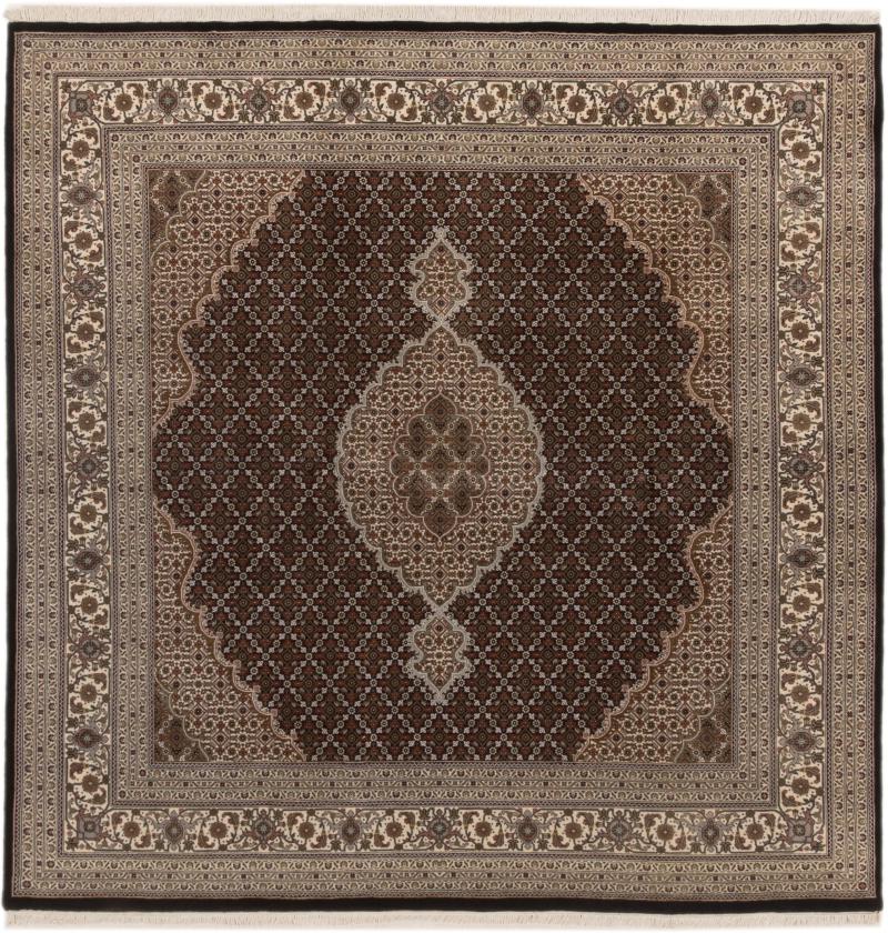 Intialainen matto Indo Tabriz 249x244 249x244, Persialainen matto Solmittu käsin