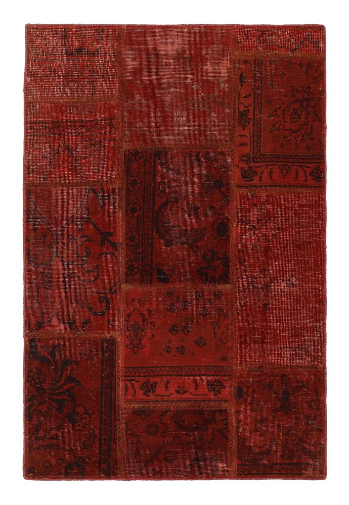 Persian Rug Patchwork 122x79 122x79, Persian Rug Knotted by hand