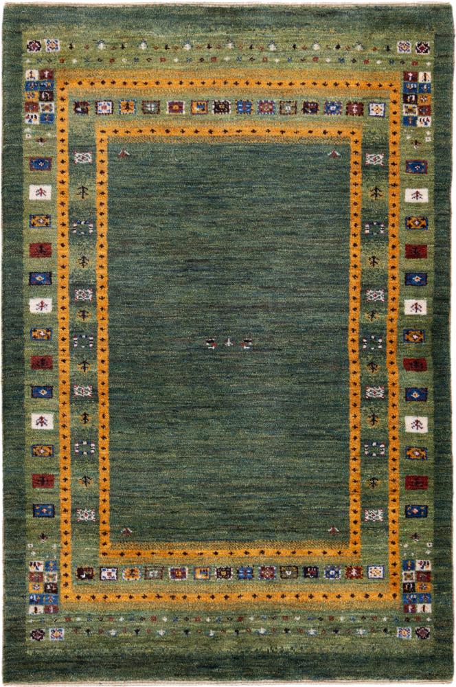 Persian rug Persian Gabbeh Loribaft Atelier 4'5"x2'11" 4'5"x2'11", Persian rug Hand-knotted
