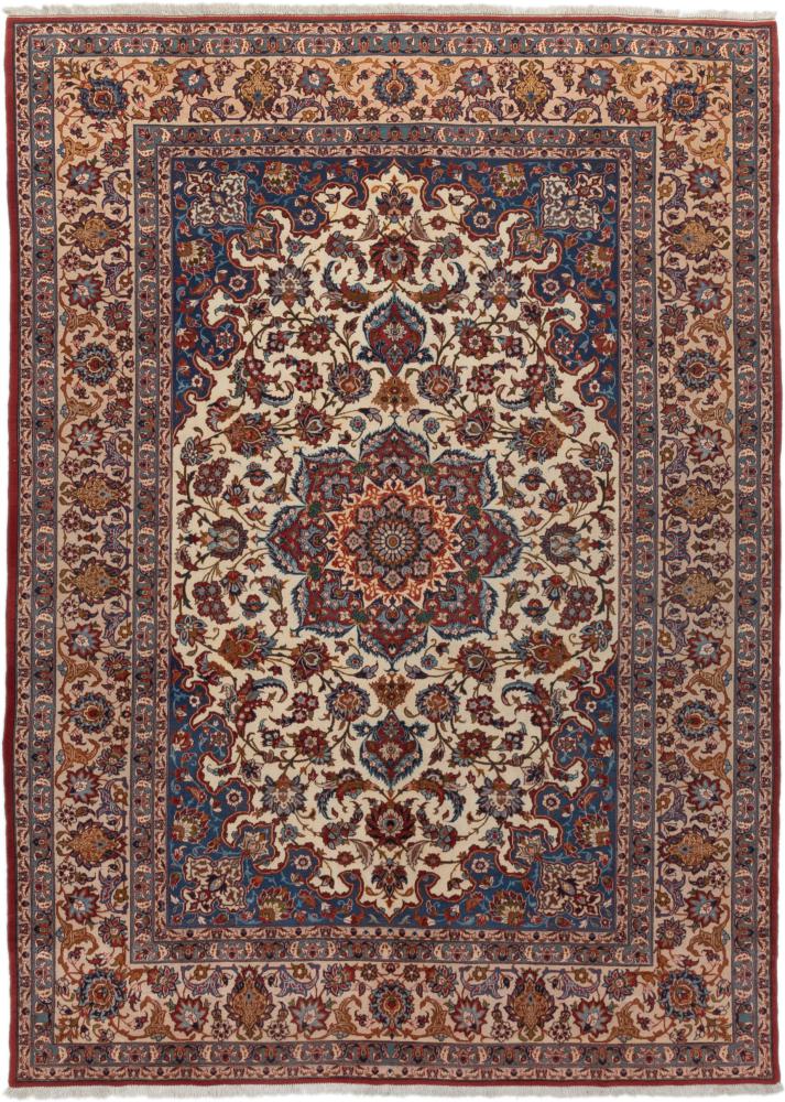 Tapis persan Ispahan 337x242 337x242, Tapis persan Noué à la main