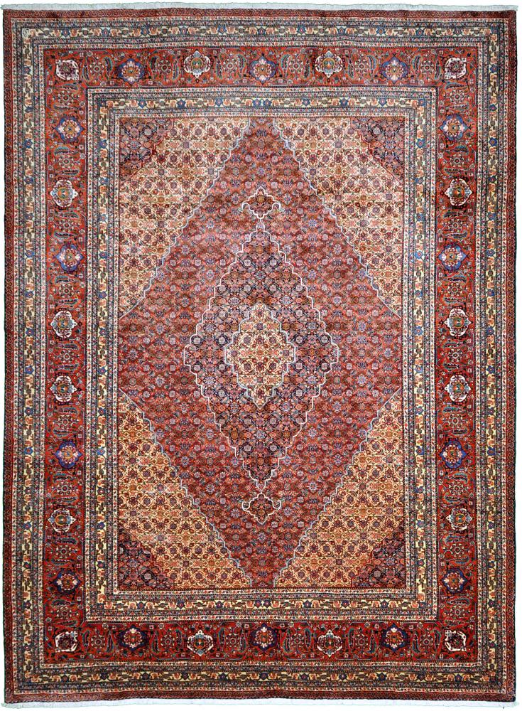 Tapete persa Tabriz 50Raj Mahi 340x256 340x256, Tapete persa Atado à mão