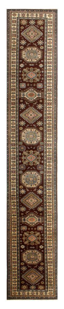 Afghan rug Kazak Ghazni 582x82 582x82, Persian Rug Knotted by hand