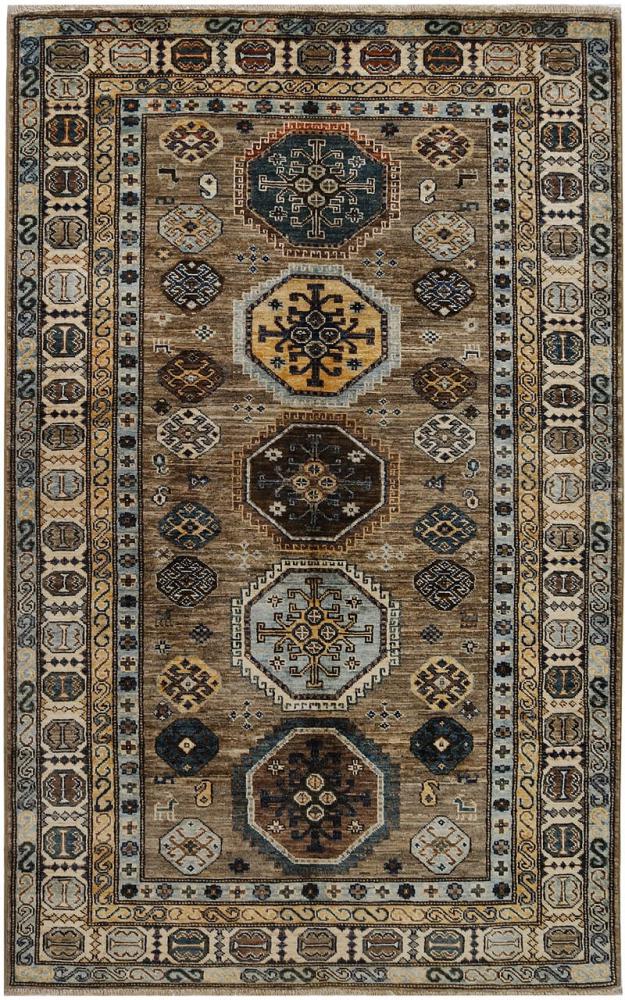 Afghansk tæppe Kazak Ghazni 192x118 192x118, Persisk tæppe Knyttet i hånden