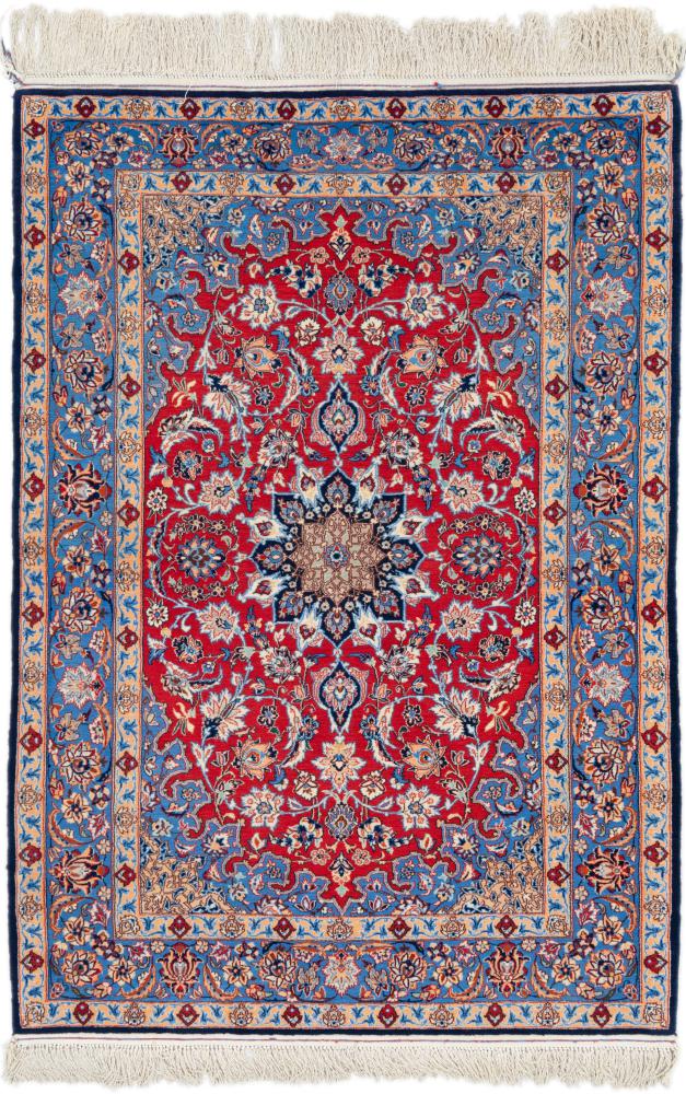 Tapete persa Isfahan Fio de Seda 159x110 159x110, Tapete persa Atado à mão