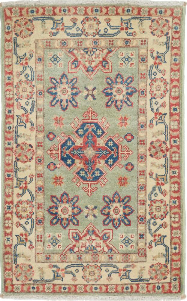 Pakistansk teppe Kazak 92x58 92x58, Persisk teppe Knyttet for hånd
