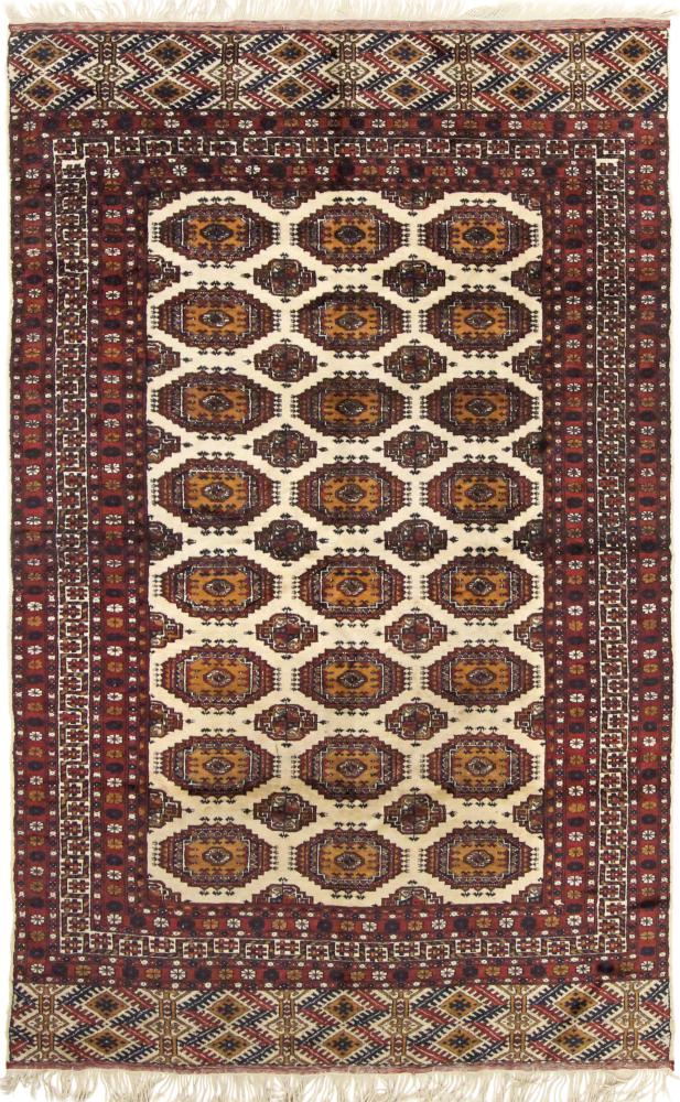Tapete afegão Buchara 196x126 196x126, Tapete persa Atado à mão