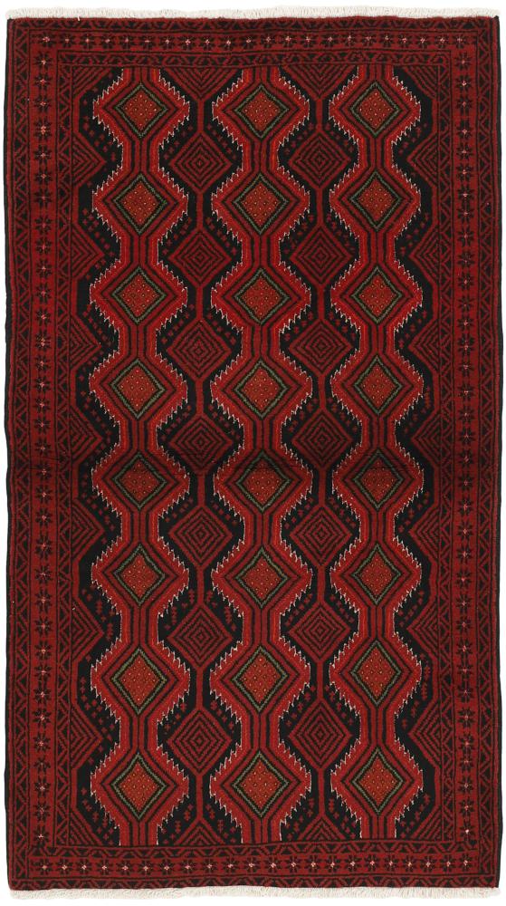 Tapis persan Baloutche 179x101 179x101, Tapis persan Noué à la main