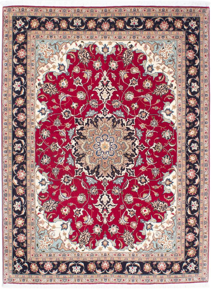 Tapete persa Tabriz 50Raj 206x153 206x153, Tapete persa Atado à mão