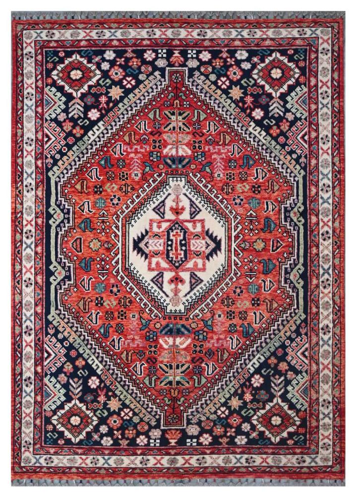 Pakistanilainen matto Kazak Ghashghai 242x168 242x168, Persialainen matto Käsinsolmittu