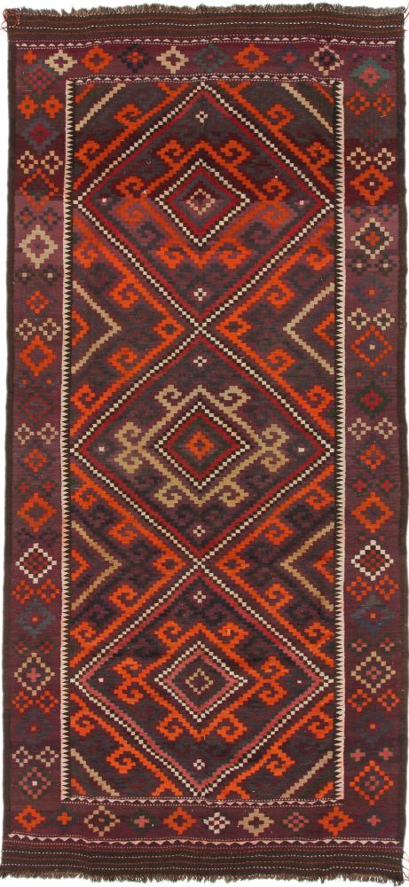 Afghaans tapijt Kilim Afghan Antiek 389x178 389x178, Perzisch tapijt Handgeweven