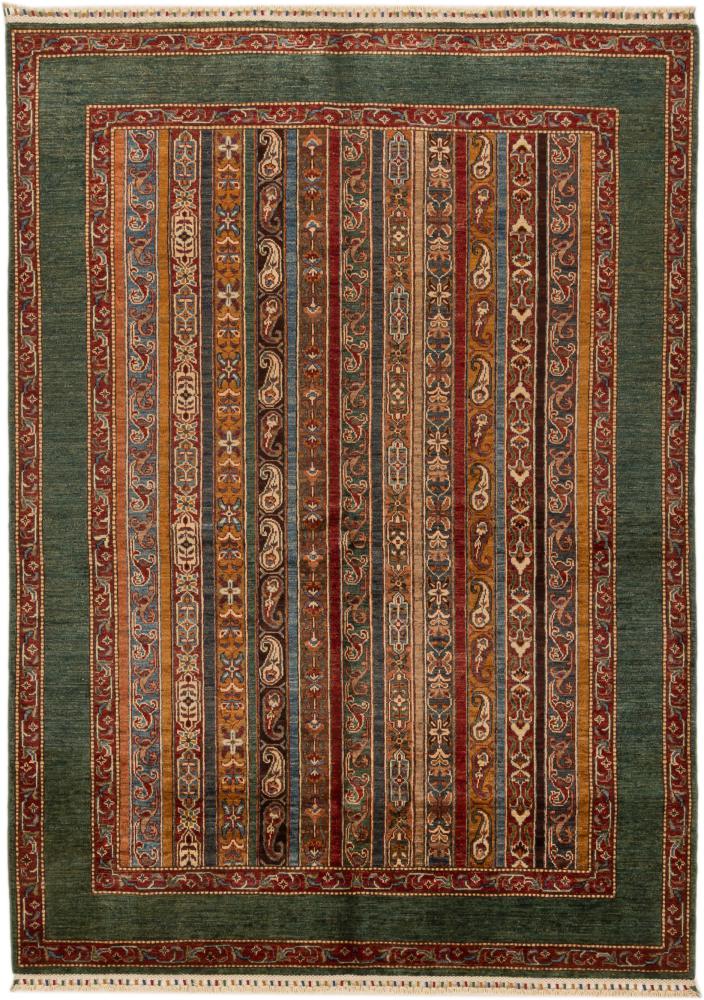 Tapis afghan Arijana Shaal 241x175 241x175, Tapis persan Noué à la main