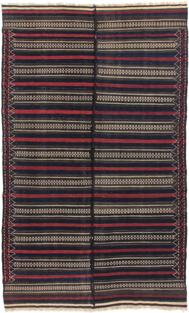 Tapete persa Kilim Fars 9'5"x5'6" 9'5"x5'6", Tapete persa Tecido à mão