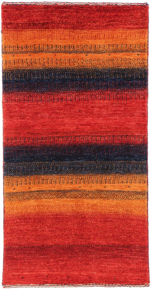 Persian Rug Persian Gabbeh Loribaft Atash 112x61 112x61, Persian Rug Knotted by hand