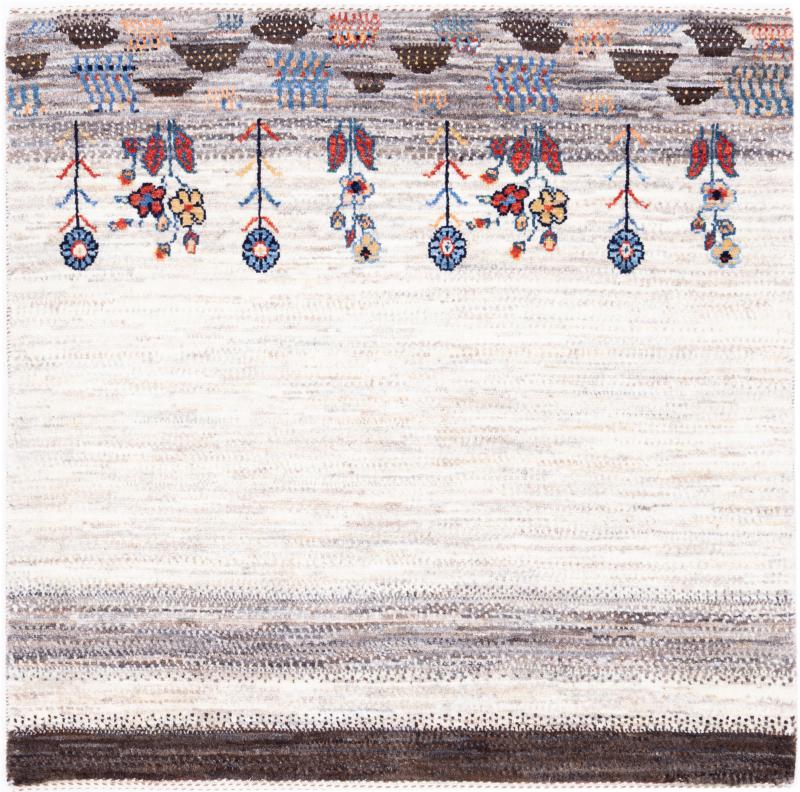 Persian rug Persian Gabbeh Loribaft Natura 101x101 101x101, Persian rug Hand-knotted