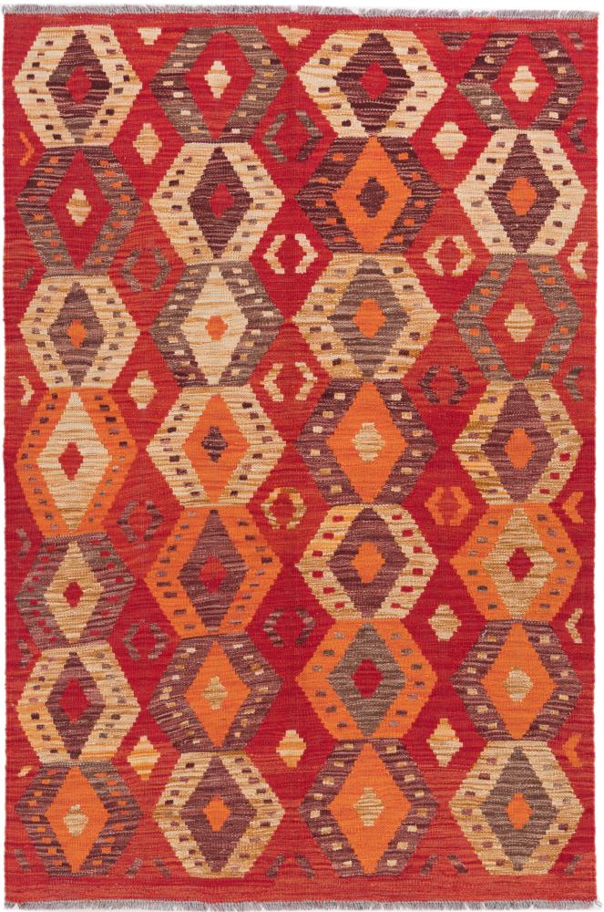 Tappeto Afgano Kilim Afghan Heritage 150x101 150x101, Tappeto persiano Tessuto a mano