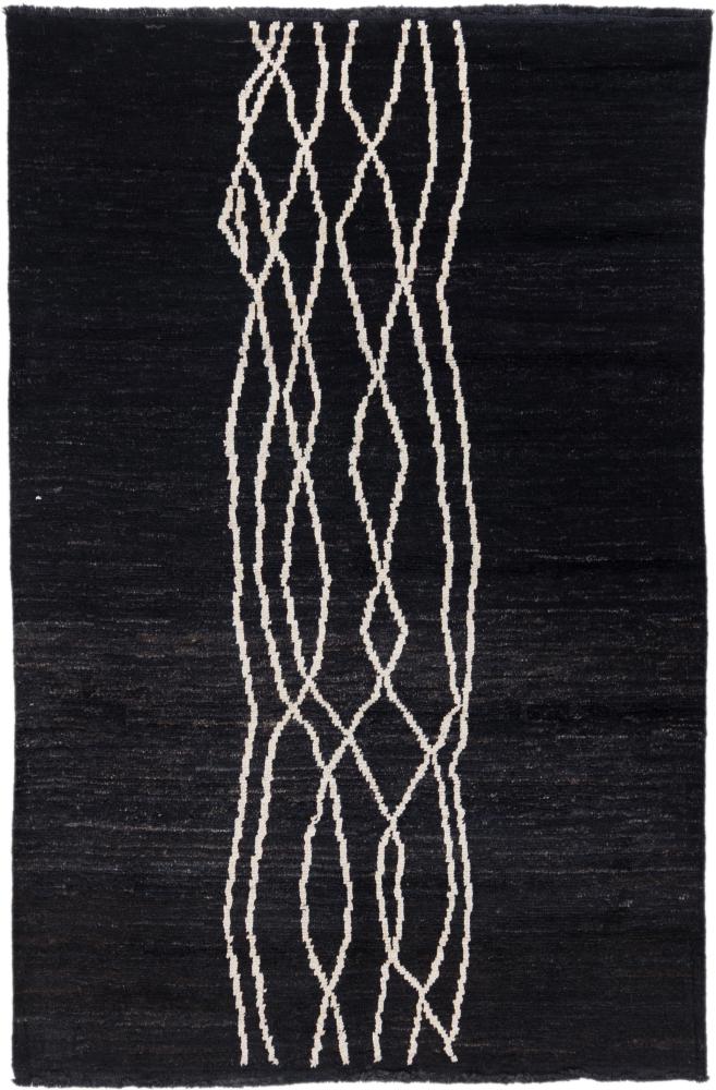Afghan rug Berber Ela Design 210x140 210x140, Persian Rug Knotted by hand